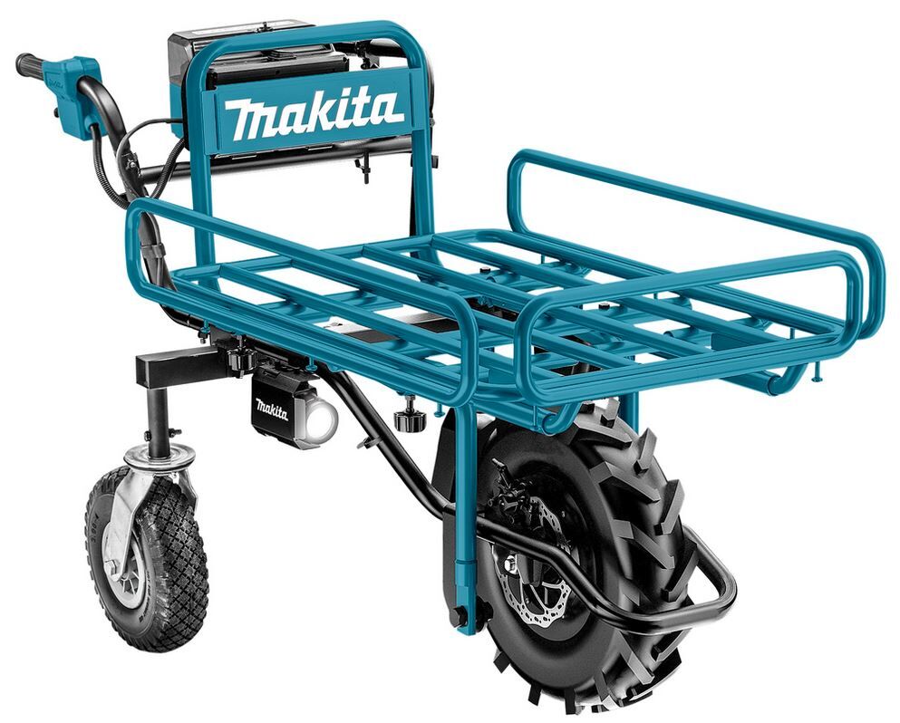 KRUIWAGEN MAKITA MET REK DCU180ZX1 LXT 18V ZONDER ACCU/LADER + REK IN DOOS