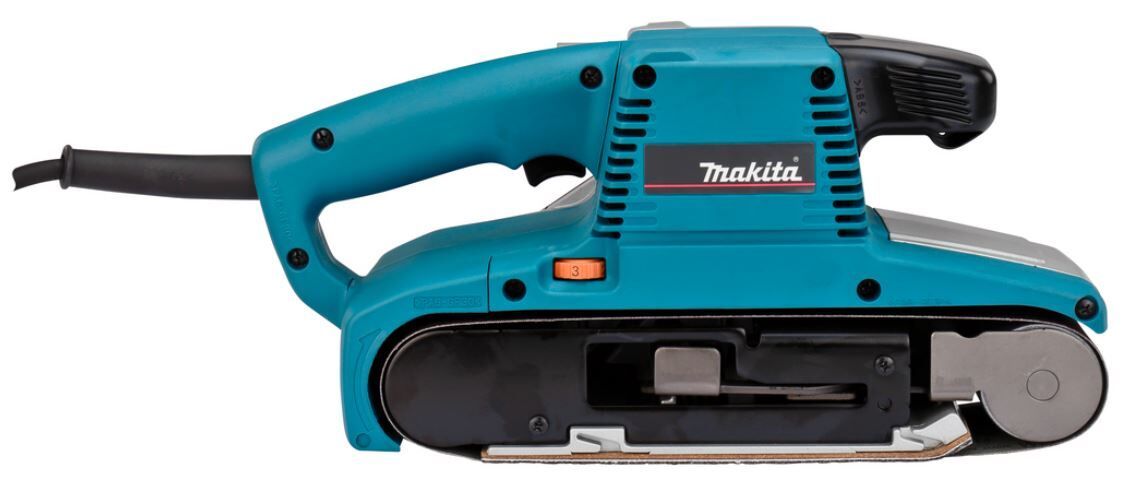 BANDSCHUURMACHINE MAKITA 9920 230V 1010W 76X610MM + ACC IN DOOS