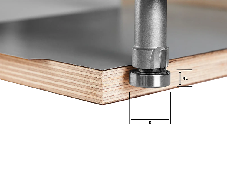 KANTENFREES FESTOOL TBV OFK500 Ø22MM FREESHOOGTE 8MM