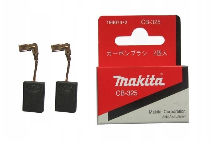 2 x koolborstels motorkolen 7 x 7 x 9,5/12 mm compatibel met Makita boorhamer BHR200SAE BHR240 BHR240Z DHR164 DHR165 BHR162 metaalzaag BCS550 BCS550Z CB430