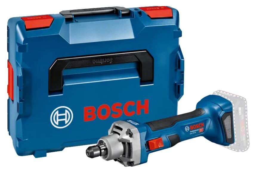 RECHTE SLIJPER BOSCH GGS 18V-20 18V ZONDER ACCU/LADER+ACC IN L-BOXX 136