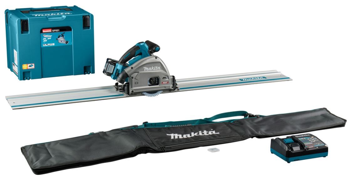 INVALCIRKELZAAG 165MM MAKITA SP001GM102 40V MAX 1X4,0AH ACCU+LADER+AWS+ACC MBOX4