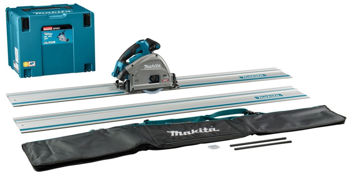 INVALCIRKELZAAG 165MM MAKITA SP001GZ06 40V MAX ZONDER ACCU/LADER+ACC IN MBOX4