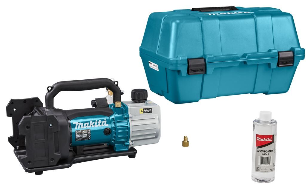VACUÜMPOMP MAKITA DVP181ZK 18V ZONDER ACCU/LADER KUNSTSTOF KOFFER