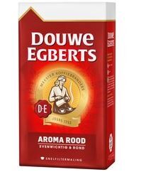 KOFFIE DOUWE EGBERTS SNELFILTER MALING 500 GRAM ROOD MET PUNTEN