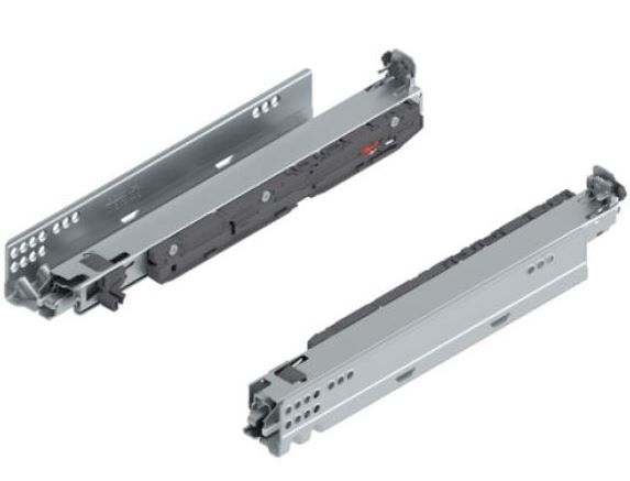 LADEGELEIDER MOVENTO BLUM 350MM 40KG VERSTELBAAR BLUMOTION (SET 1 LS + 1 RS)