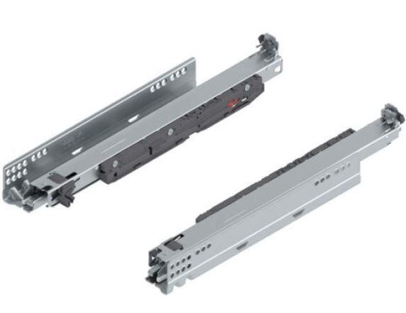 LADEGELEIDER MOVENTO BLUM 400MM 40KG VERSTELBAAR BLUMOTION (SET 1 LS + 1 RS)