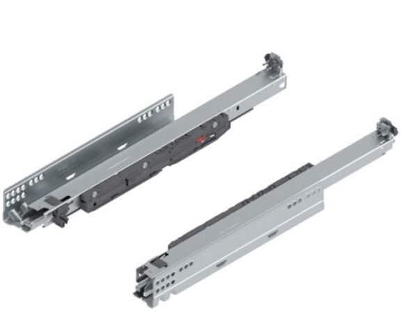 LADEGELEIDER MOVENTO BLUM 450MM 40KG VERSTELBAAR BLUMOTION (SET 1 LS + 1 RS)