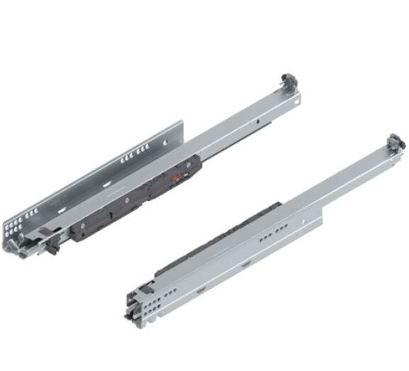 LADEGELEIDER MOVENTO BLUM 550MM 40KG VERSTELBAAR BLUMOTION (SET 1 LS + 1 RS)
