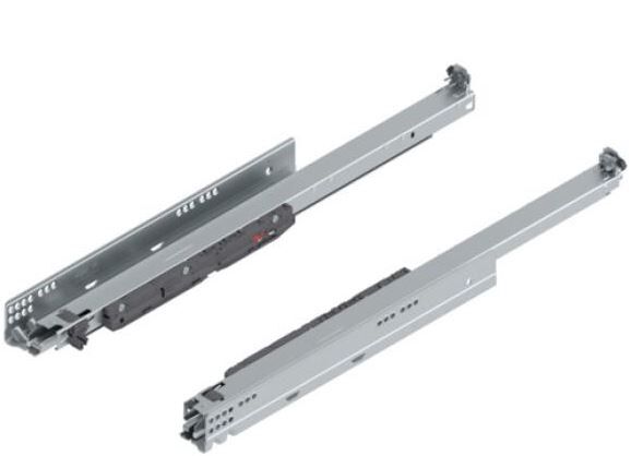 LADEGELEIDER MOVENTO BLUM 600MM 40KG VERSTELBAAR BLUMOTION (SET 1 LS + 1 RS)