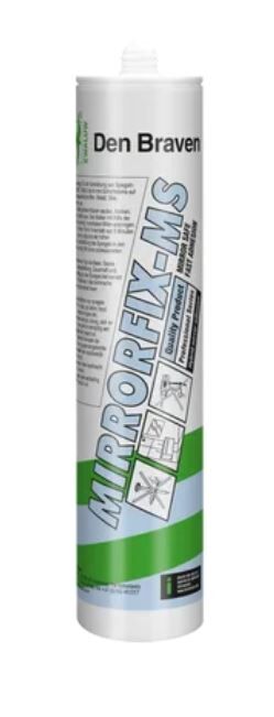 MONTAGELIJM MIRROFIX-MS ZWALUW KOKER WIT 290ML