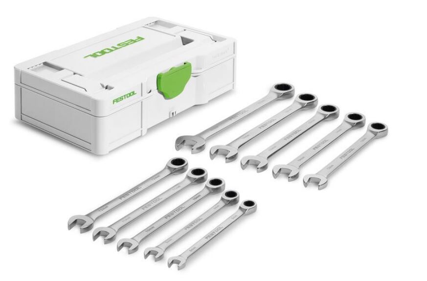 RINGRATEL-STEEKSLEUTELSET FESTOOL SYS3 S 76-RRS-SET/12-DELIG IN SYS3 S 76