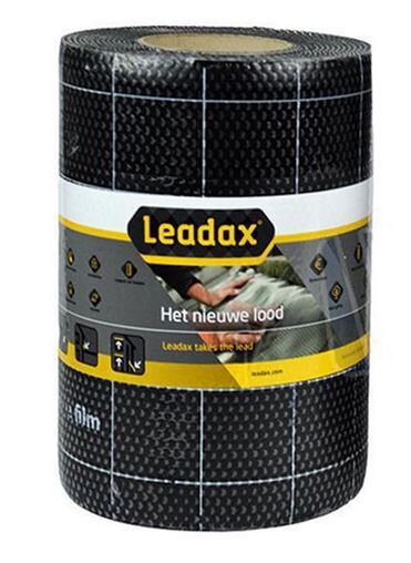 LOODVERVANGER LEADAX ORIGINAL PVB ZWART 200MMX6MTR (1,2M2)