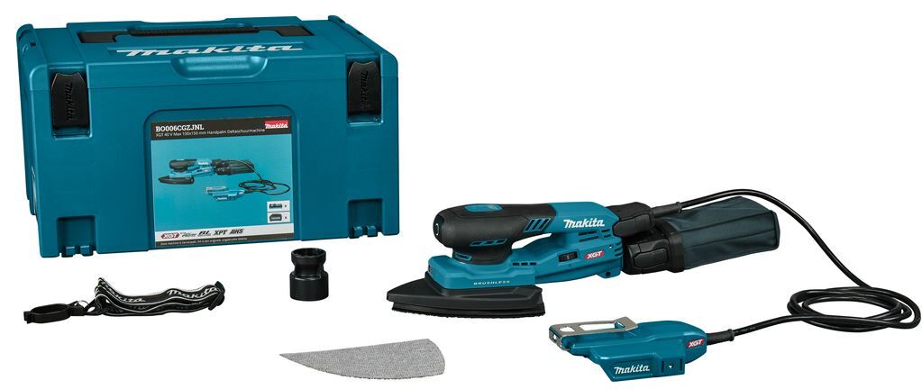 HANDPALM DELTASCHUURM MAKITA BO006CGZJNL 40V ZONDER ACCU/LADER+ACC MBOX3 100X150
