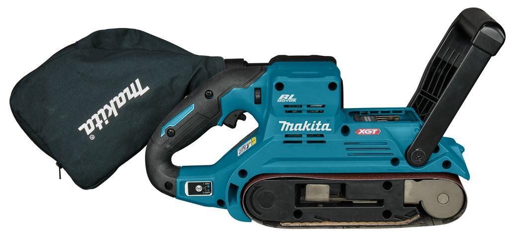 BANDSCHUURMACHINE 76MM MAKITA BS001GZ LXT 40V ZONDER ACCU/LADER+ACC IN DOOS