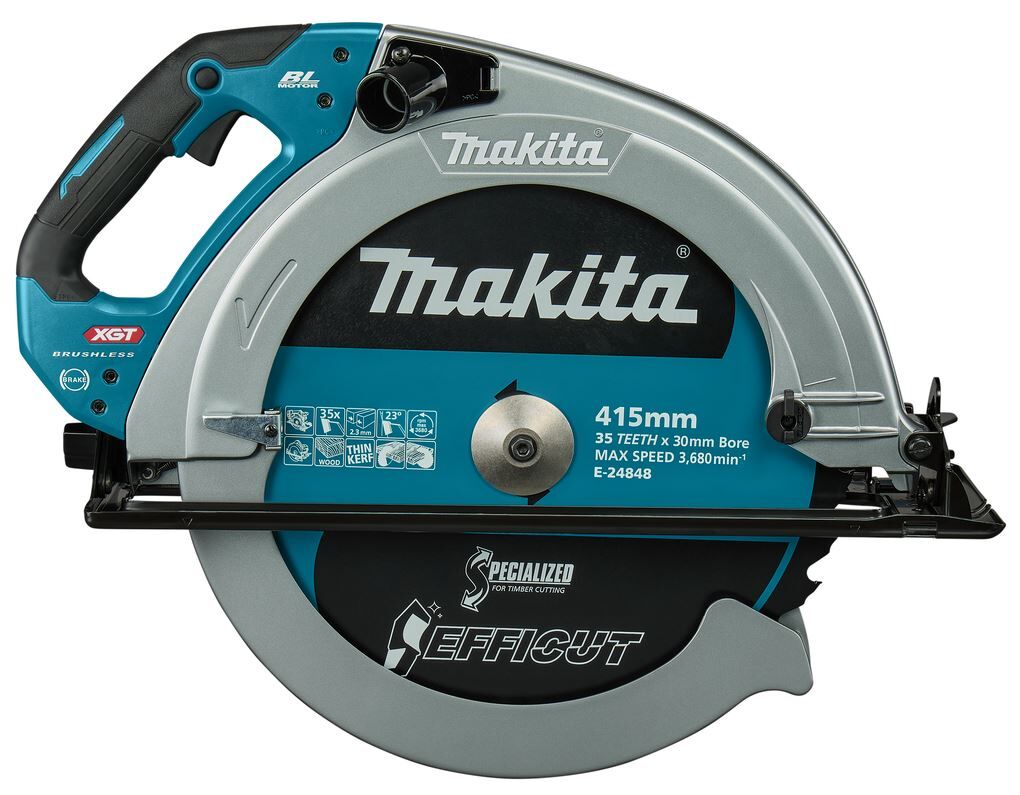 CIRKELZAAG 415MM MAKITA HS013GZ XGT 40V ZONDER ACCU/LADER + ACC IN DOOS