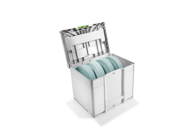 SCHUURPAPIER GRANAT NET + SYS³  FESTOOL SYS-STF D225 GR NET-SET