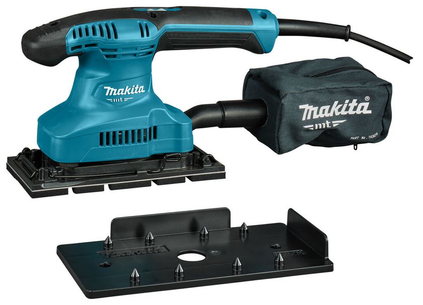 VLAKSCHUURMACHINE MAKITA M9203B 230V 190W + ACC IN DOOS