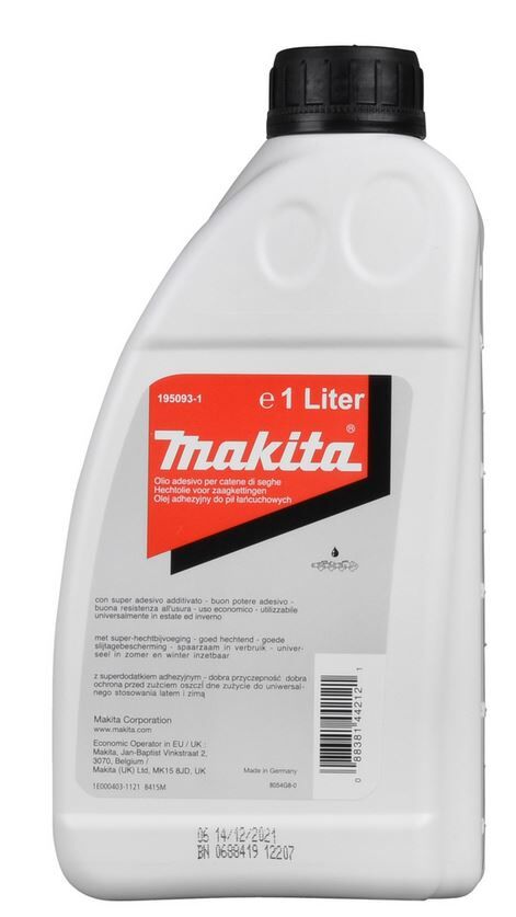 KETTINGZAAGOLIE MAKITA 1 LITER