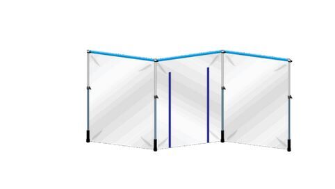 STARTER KIT DUSTSHIELD PRIMACOVER LENGTE 4,5MTR BREEDTE 4MTR