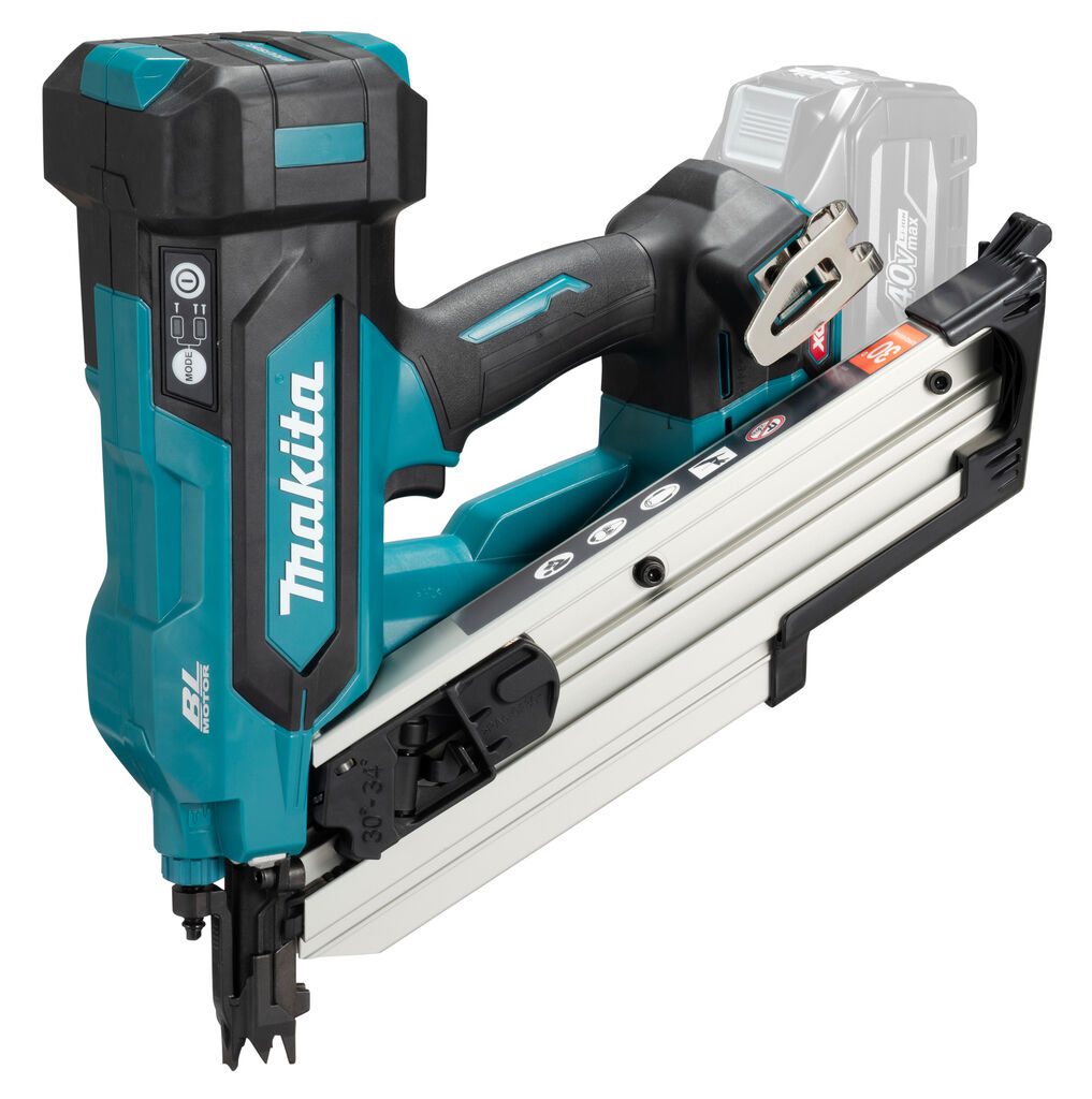 NAGELTACKER D-KOP MAKITA BN001GZ XGT 40V MAX ZONDER ACCU/LADER IN KOFFER