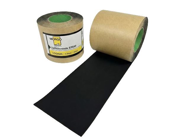 EPDM ZELFKLEVEND MORGO UV-BESTENDIG B=200MM L=20MTR D=0,6MM