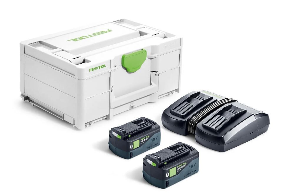 ENERGIE-SET FESTOOL SYS 18V 2XHP5,0/TCL6DUO