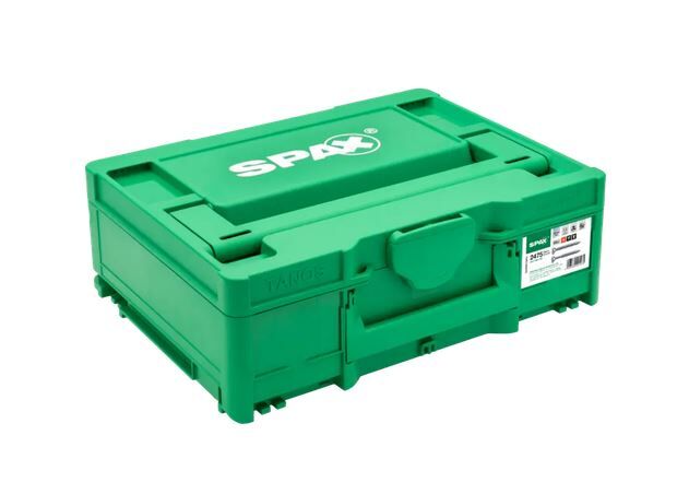 ASSORTIMENTSKOFFER SPAX T-LOCK 12 AFMETINGEN (2475 ST.) TORX20 VERZINKT