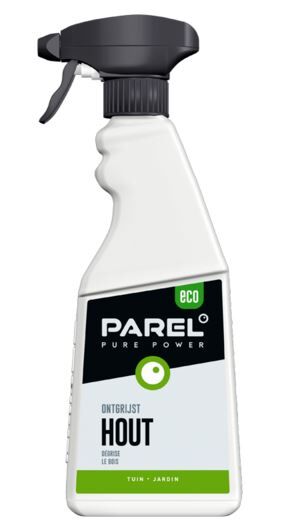 ONTGRIJZER HOUT PURE PAREL FLACON 500ML