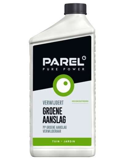 GROENE AANSLAG VERWIJDERAAR PURE PAREL FLACON 1LTR