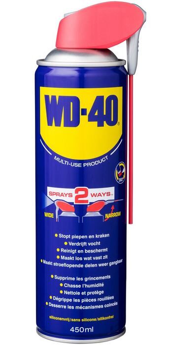 MULTI USE SPRAY SMART STRAW WD40 BUS 450ML