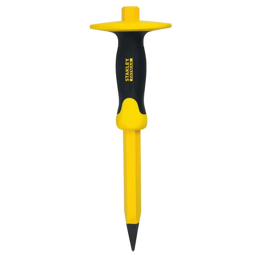 BETONPUNTBEITEL STANLEY FATMAX 19MM INCL. RUBBEREN HANDGREEP