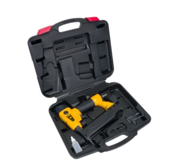 PNEUMATISCHE BRADTACKER UNION 3AE/J-50 T.B.V. J-MINIBRADS IN KOFFER