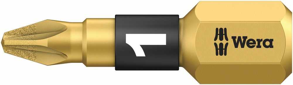 SCHROEFBIT WERA DIAMANT 855/1 POZIDRIVE 1 6-KANT 1/4" 25MM
