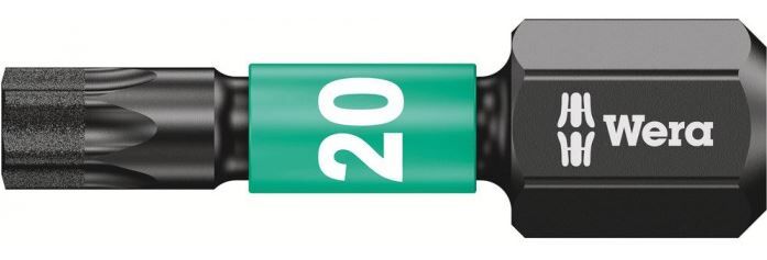 SCHROEFBIT WERA 1/4" KRACHT IMPAKTOR TORX20 25MM