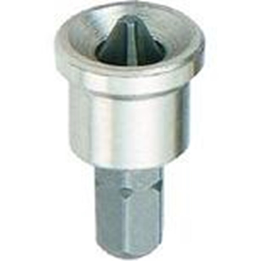 SCHROEFBIT ELZET TBV GIPSPLAAT MET KAPJE 1/4" X 25MM PHILIPS 2 MET DIEPTESTOP