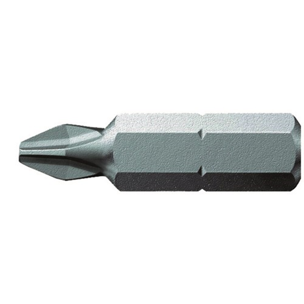 SCHROEFBIT MAGNA ISO-TEMP 1/4"X25MM POZIDRIVE 2 / R = MET GEREDUCEERDE PUNT