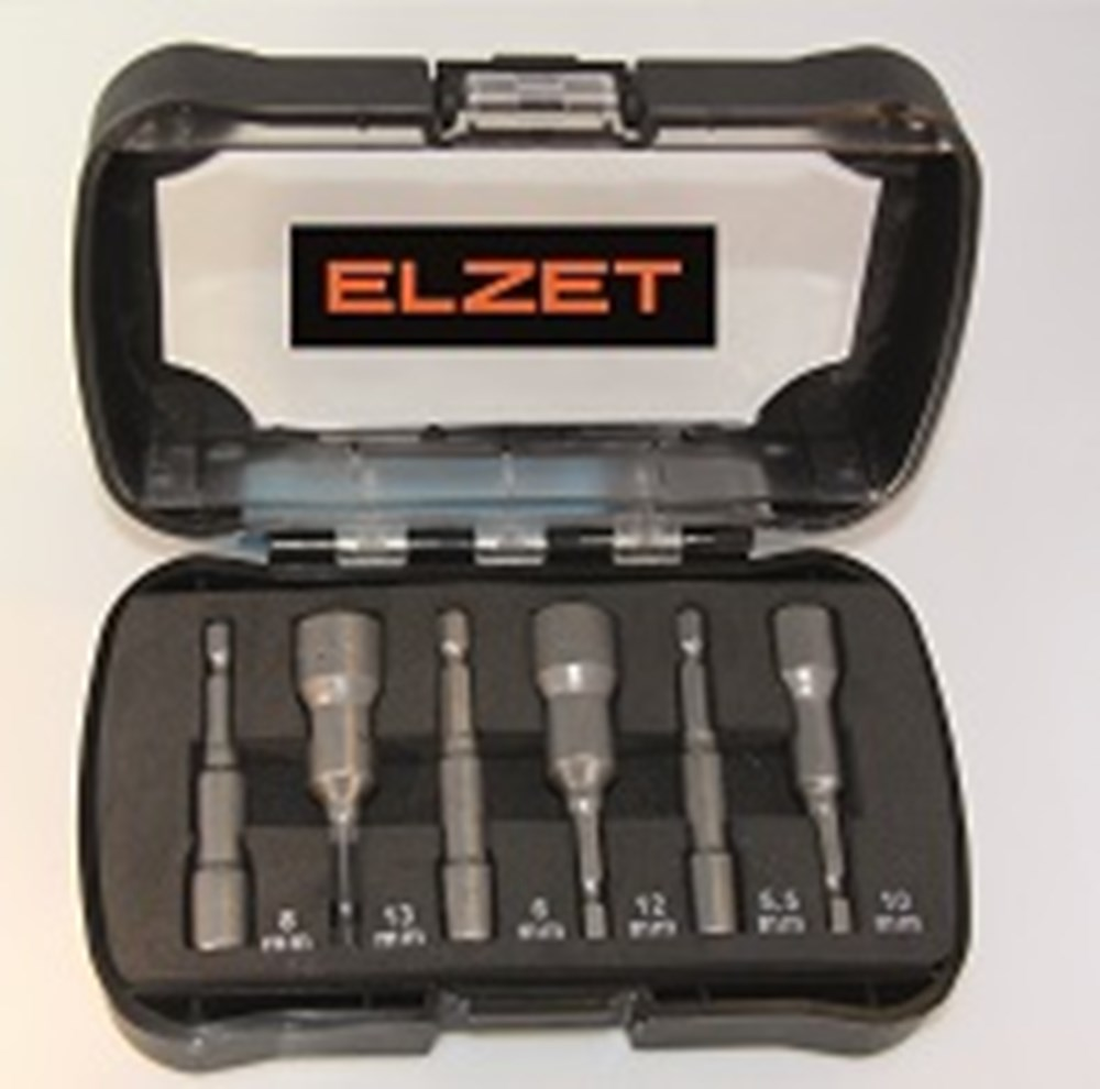 DOPSLEUTELSET MAGNETISCH 990481 5,5/6/8/10/12/13 6-DELIG