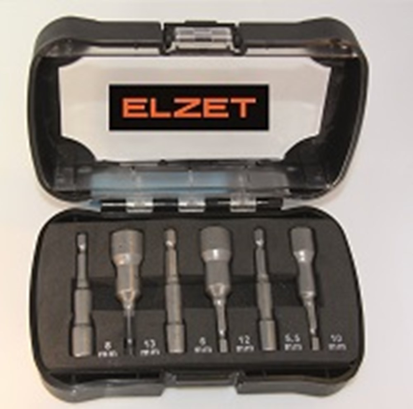 DOPSLEUTELSET MAGNETISCH 990481 5,5/6/8/10/12/13 6-DELIG