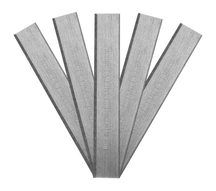 SCHAAFMESJES STANLEY TBV RB5 EN RB10 RECHT (5 STUKS)