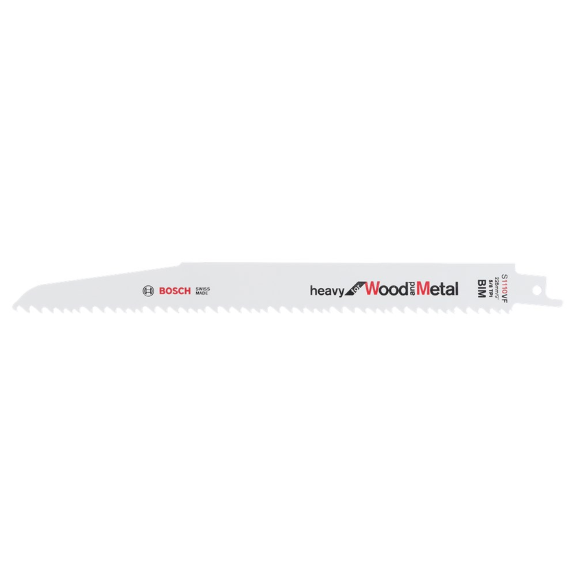RECIPROZAAGBLAD BOSCH S1110VF 225MM SLOOPWERK HOUT MET METAAL KRT/5ST