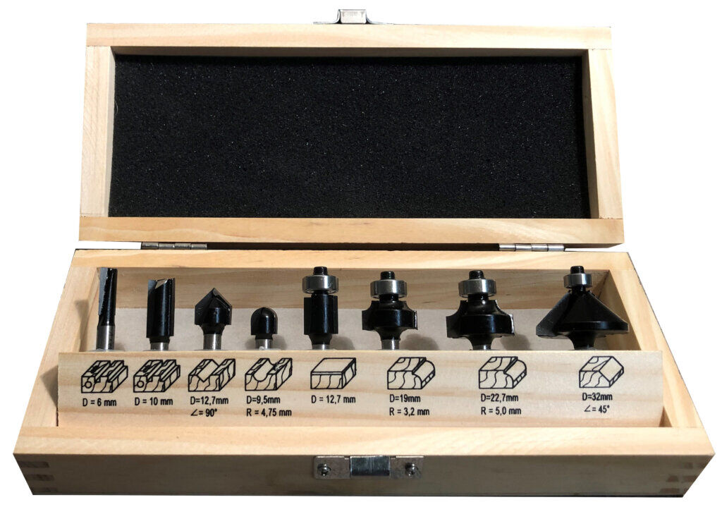 FREZENSET TRASCO SCHACHT Ø6MM HM 8-DELIG