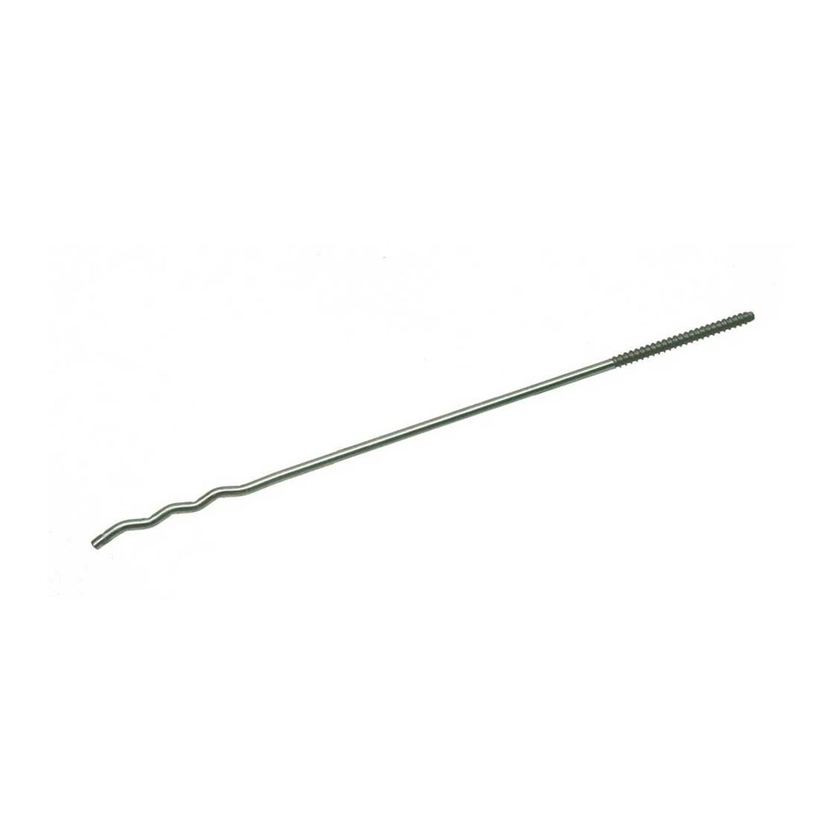 UNI INDRAAISPOUWANKER GB Z/PUNT VERZINKT 220X4 MM SPOUWBEREIK 115+/-15MM