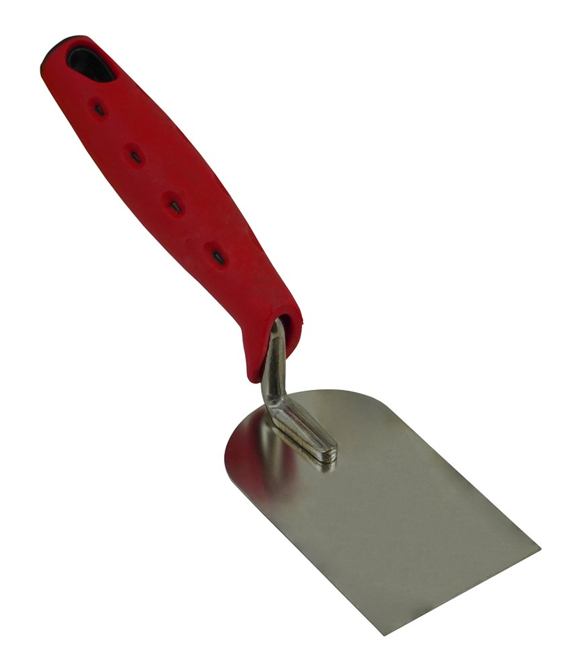 STUKADOORSBANDTROFFEL MELKMEISJE 80MM RVS HANDVAT SOFTGRIP