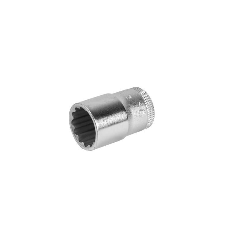 DOPSLEUTEL 12-KANT 1/2" GEDORE 19MM DIN3124