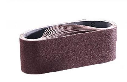 Lot De 3 Bandes De Ponçage - Grain 60 - 100 X 560 Mm