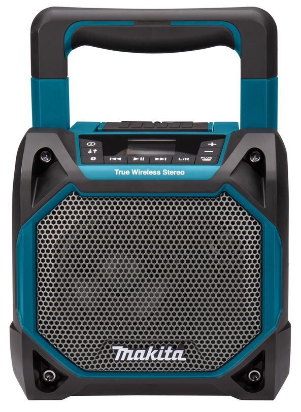 SPEAKER BLUETOOTH MAKITA DMR203 ZONDER ACCU/LADER + ADAPTER IN DOOS