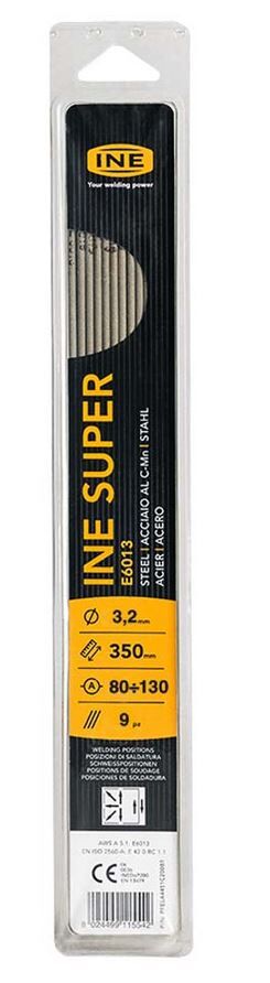 LASELEKTRODE CONTIMAC TBV STAAL 3,2MM X 3,5 MM (9 STUKS)