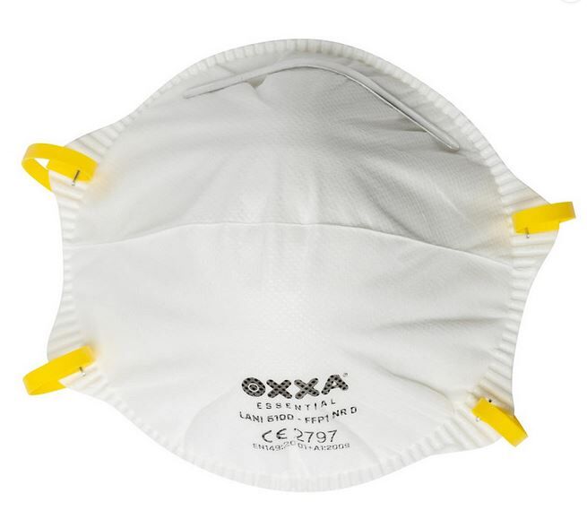 STOFMASKER FIJNSTOF Z/VENTIEL M-SAFE TYPE 6100 FFP1