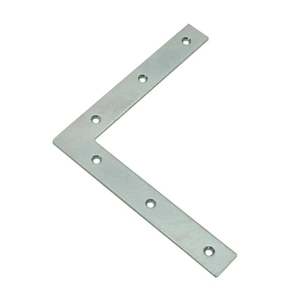 RAAMHOEK GB RECHT VERZINKT 150X150 - 22X2 MM